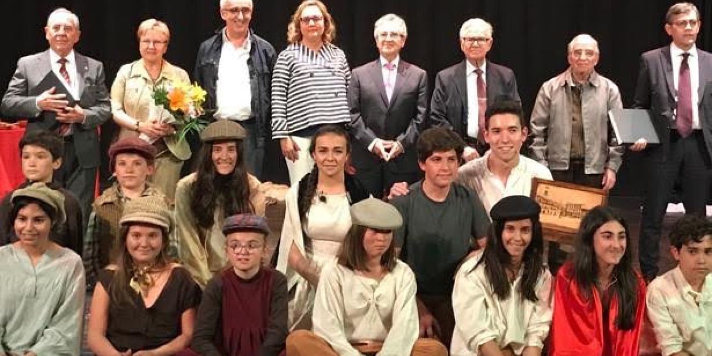 Homenaje de La Puebla de Montalbán a nueve antiguos directores de sus colegios