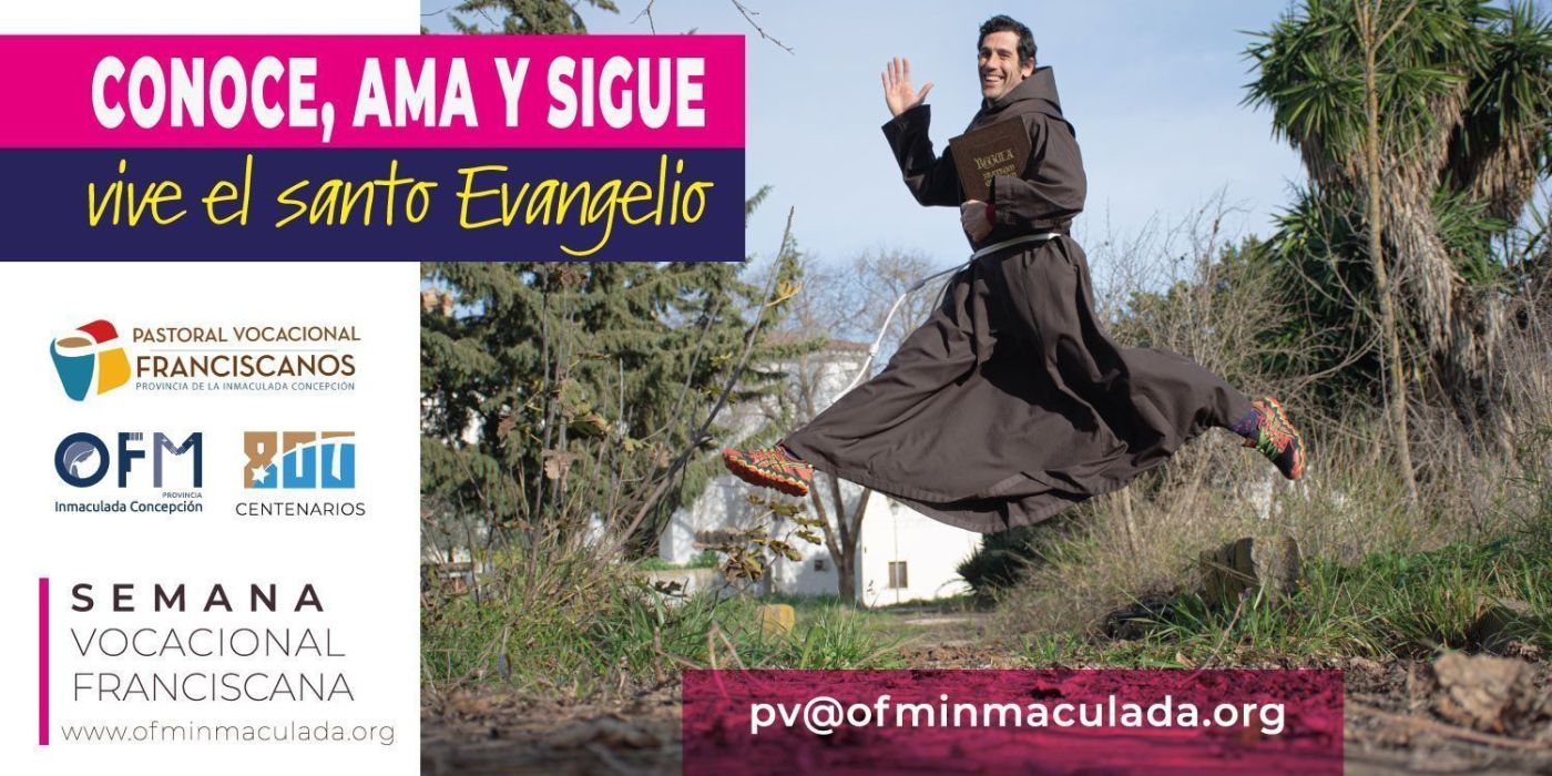 "Vive el Evangelio... conoce, ama, sigue a Jesús"