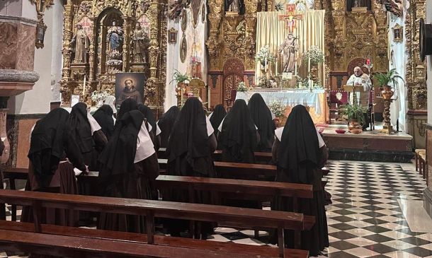 Las Hermanas de la Cruz celebran el Jubileo Franciscano en Estepa