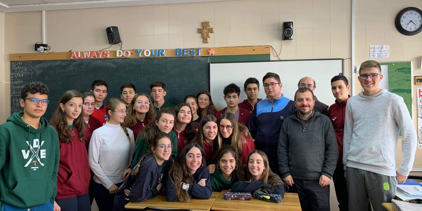 La PJV visita el Colegio de Cartagena