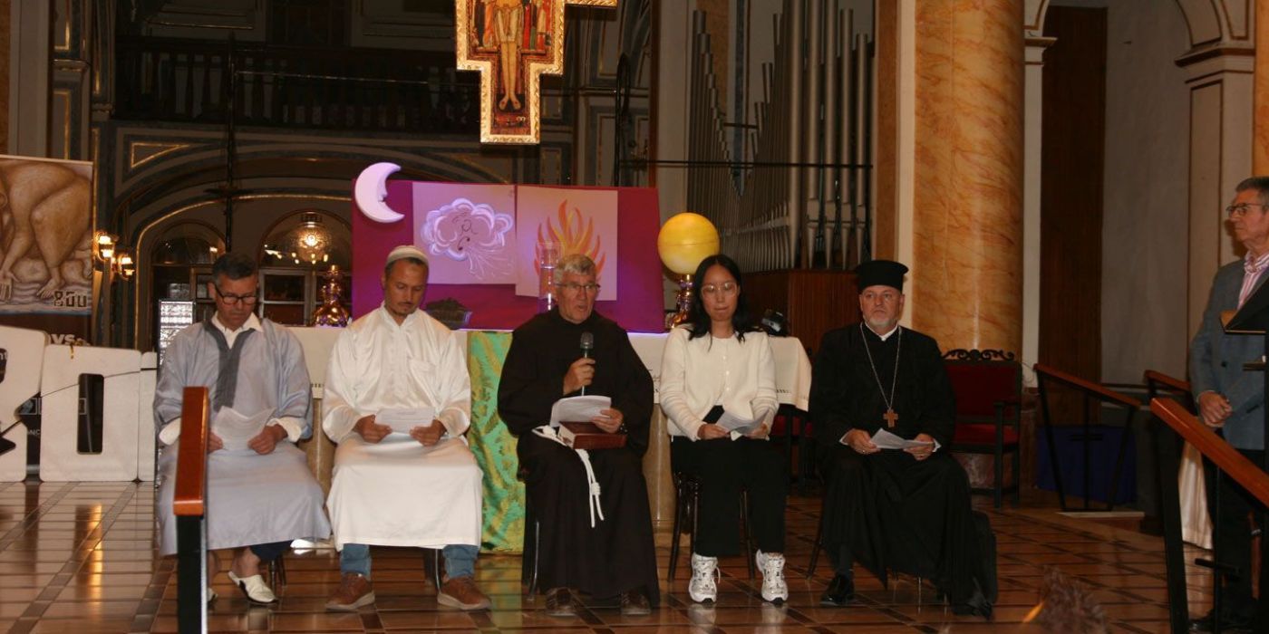 La OFS organizó una oración interreligiosa en el Espíritu de Asís. Vila-real