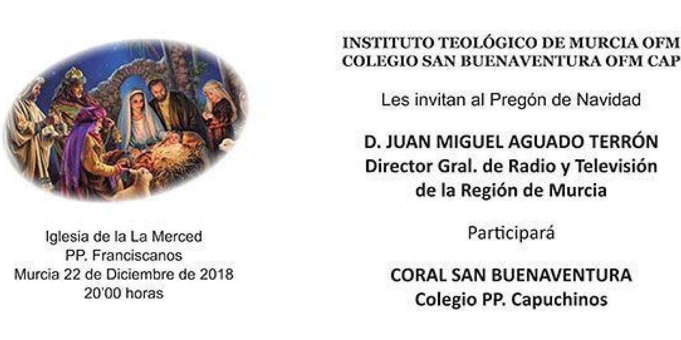 Pregón de Navidad en el ITM