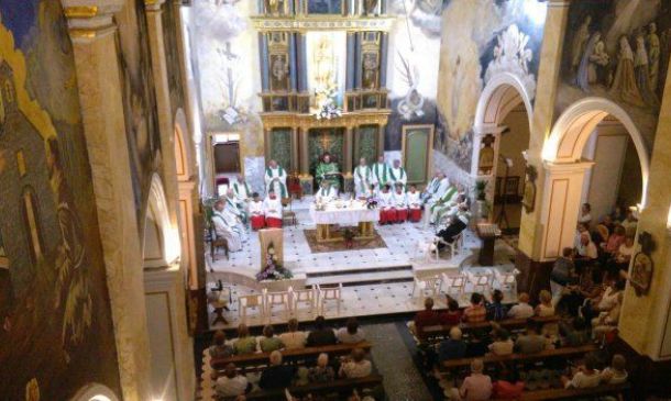 Acción de gracias por la presencia en Benissa.