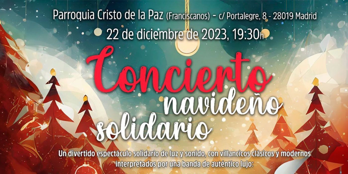 Concierto navideño solidario
